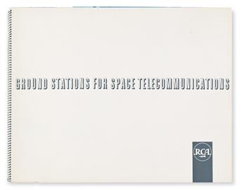 SUTNAR, LADISLAV. RCA Ground Stations for Space Telecommunications. [New York], circa 1964